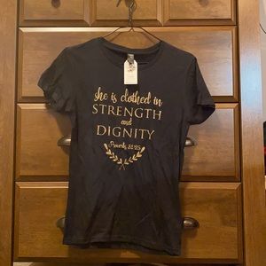 Cute Proverbs 31:25 T-shirt